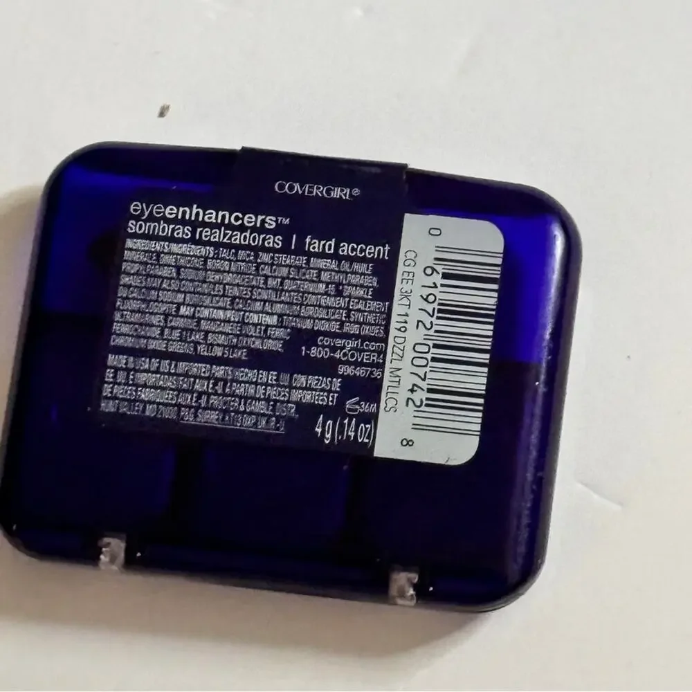 COVERGIRL Dazzling Metallics Three Color  Eye Enhancers Makeup  Palette